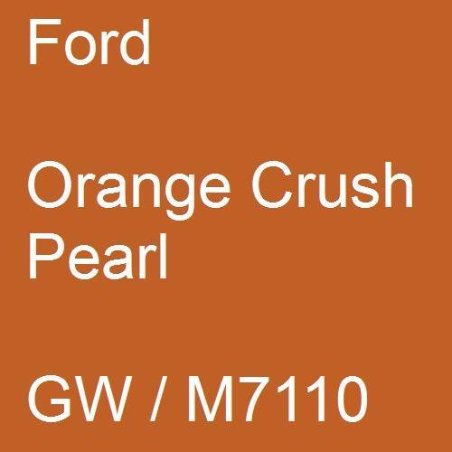 Ford, Orange Crush Pearl, GW / M7110.